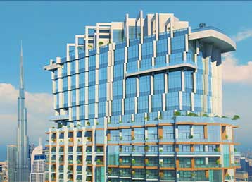 SLS Residences в Даунтауне Дубая