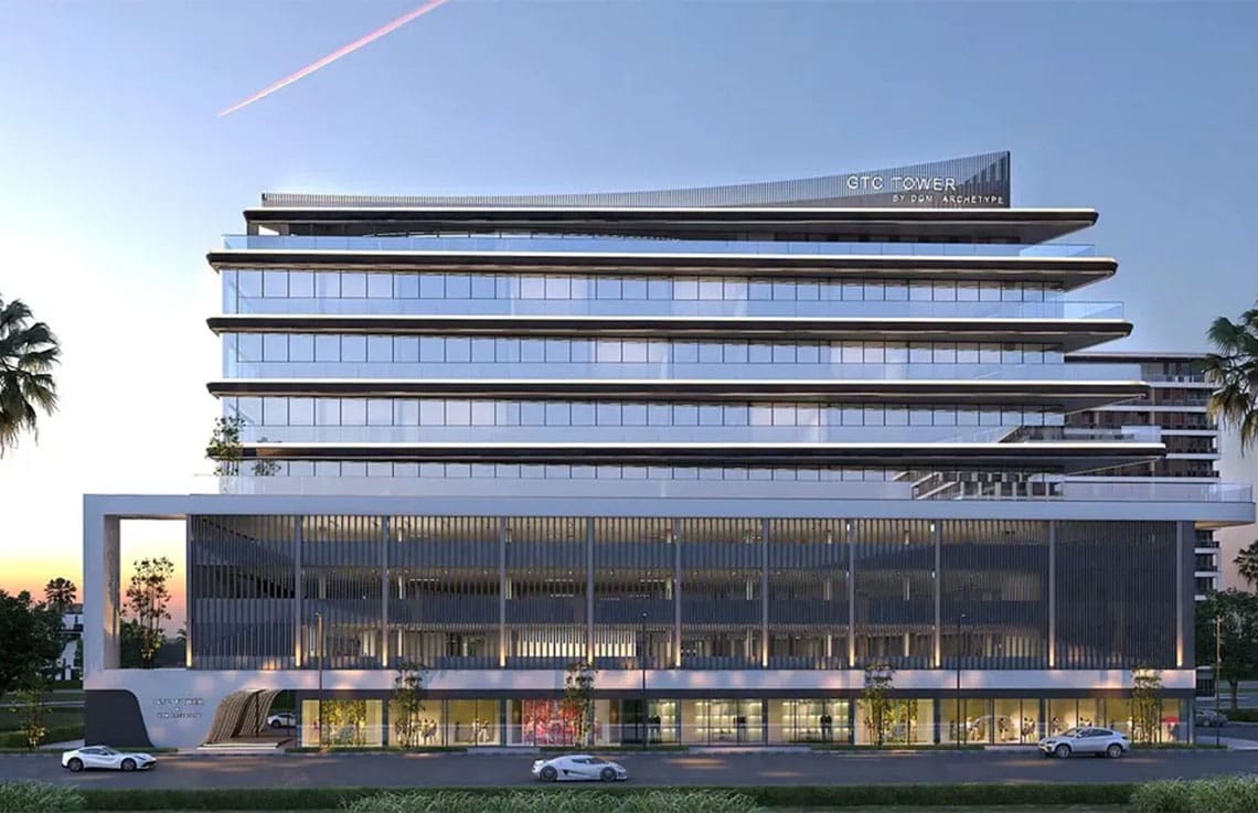 GTC Tower by DGM Archetype at Majan, Dubai